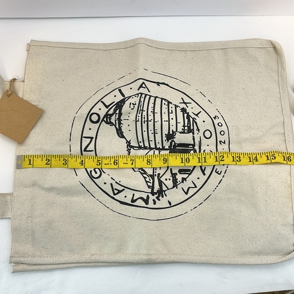Magnolia Waco, TX Natural/ Ivory & Black Reusable Canvas Tote Market Bag - NWT - Picture 6 of 12